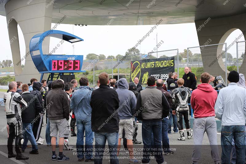 jerez;motorbikes;no limits;nov 2012;peter wileman photography;spain;trackday;trackday digital images