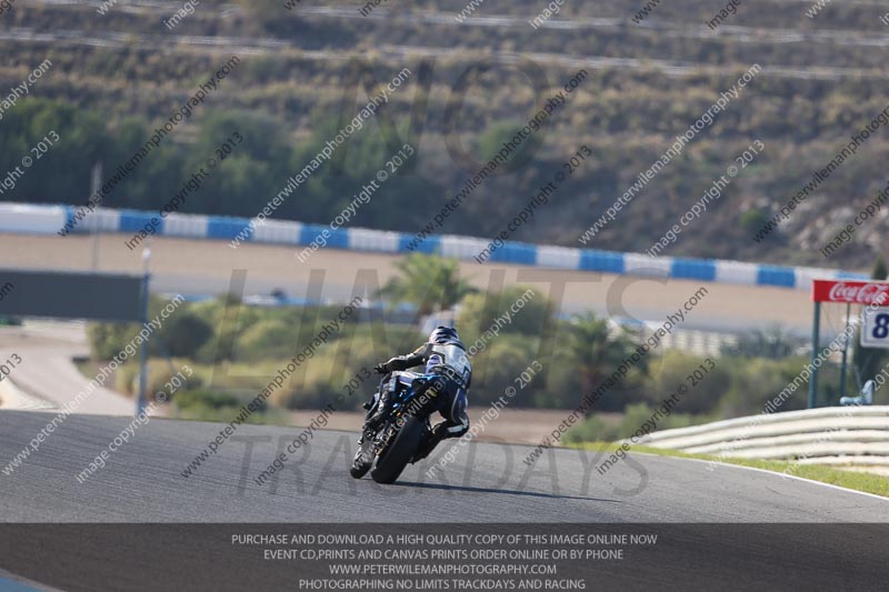 18 to 20th november 2013;Jerez;event digital images;motorbikes;no limits;peter wileman photography;trackday;trackday digital images