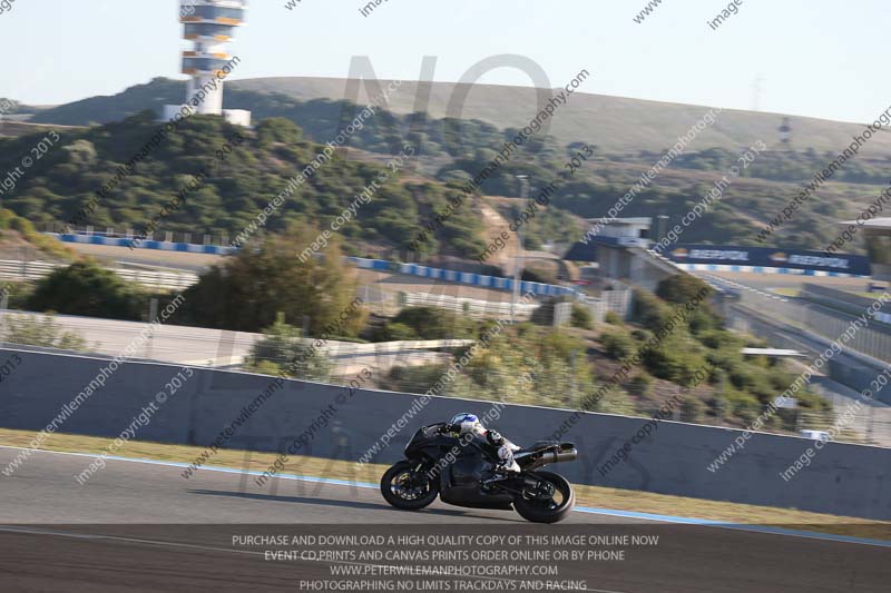 18 to 20th november 2013;Jerez;event digital images;motorbikes;no limits;peter wileman photography;trackday;trackday digital images