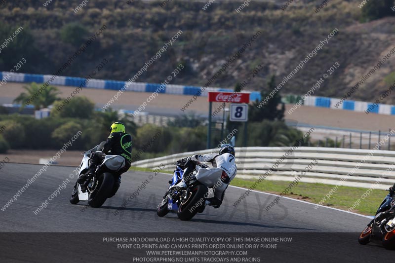 18 to 20th november 2013;Jerez;event digital images;motorbikes;no limits;peter wileman photography;trackday;trackday digital images