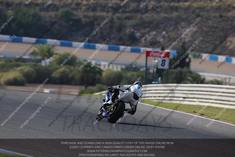 18 to 20th november 2013;Jerez;event digital images;motorbikes;no limits;peter wileman photography;trackday;trackday digital images