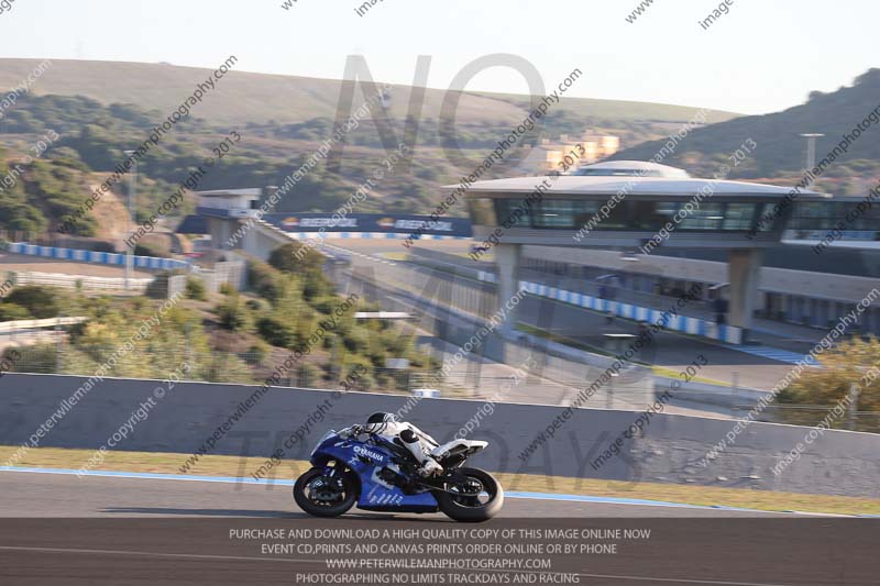 18 to 20th november 2013;Jerez;event digital images;motorbikes;no limits;peter wileman photography;trackday;trackday digital images