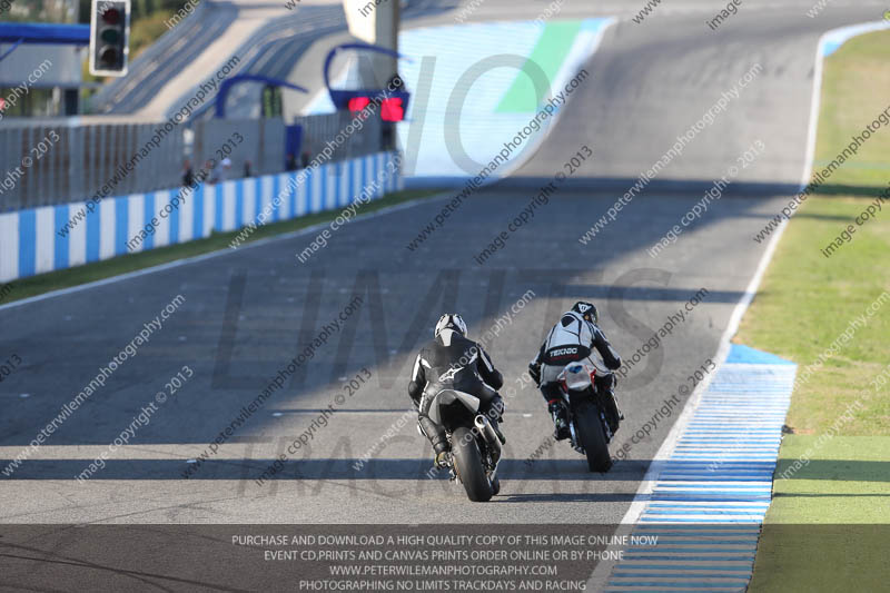 18 to 20th november 2013;Jerez;event digital images;motorbikes;no limits;peter wileman photography;trackday;trackday digital images