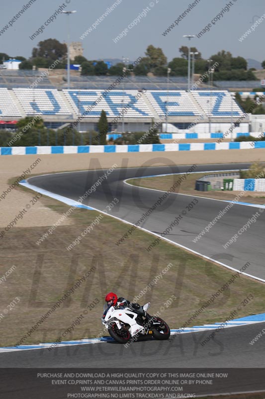 18 to 20th november 2013;Jerez;event digital images;motorbikes;no limits;peter wileman photography;trackday;trackday digital images