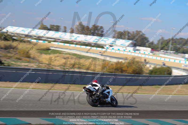 18 to 20th november 2013;Jerez;event digital images;motorbikes;no limits;peter wileman photography;trackday;trackday digital images