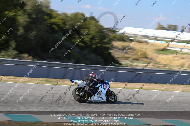 18 to 20th november 2013;Jerez;event digital images;motorbikes;no limits;peter wileman photography;trackday;trackday digital images
