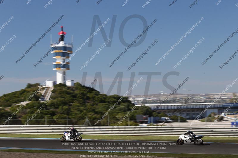 18 to 20th november 2013;Jerez;event digital images;motorbikes;no limits;peter wileman photography;trackday;trackday digital images