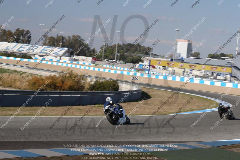 18 to 20th november 2013;Jerez;event digital images;motorbikes;no limits;peter wileman photography;trackday;trackday digital images