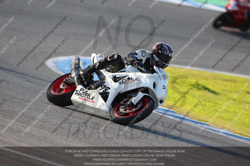 18 to 20th november 2013;Jerez;event digital images;motorbikes;no limits;peter wileman photography;trackday;trackday digital images