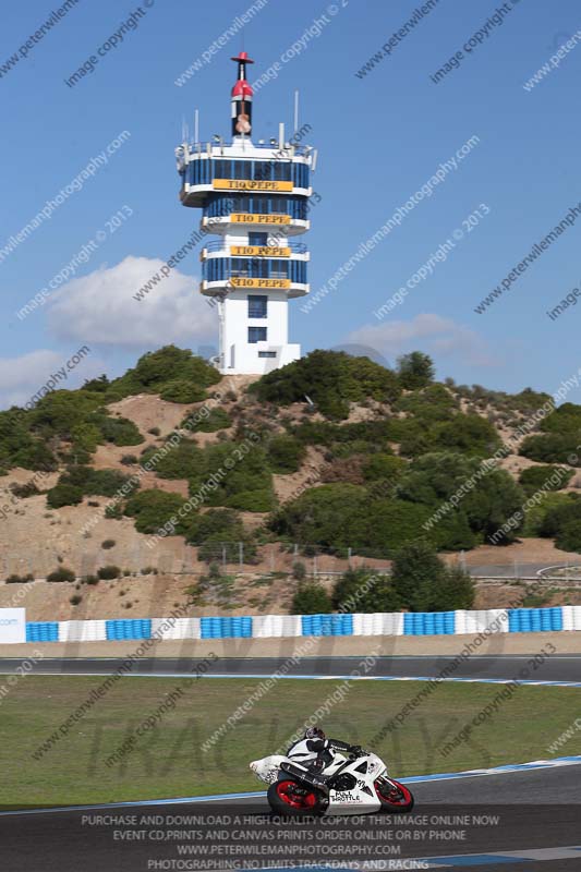 18 to 20th november 2013;Jerez;event digital images;motorbikes;no limits;peter wileman photography;trackday;trackday digital images