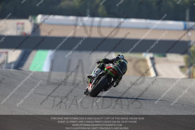 18 to 20th november 2013;Jerez;event digital images;motorbikes;no limits;peter wileman photography;trackday;trackday digital images