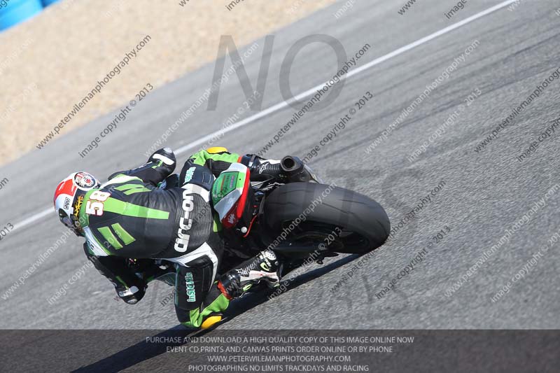 18 to 20th november 2013;Jerez;event digital images;motorbikes;no limits;peter wileman photography;trackday;trackday digital images