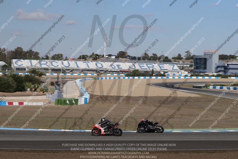 18 to 20th november 2013;Jerez;event digital images;motorbikes;no limits;peter wileman photography;trackday;trackday digital images