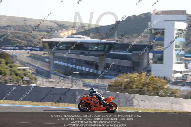 18 to 20th november 2013;Jerez;event digital images;motorbikes;no limits;peter wileman photography;trackday;trackday digital images