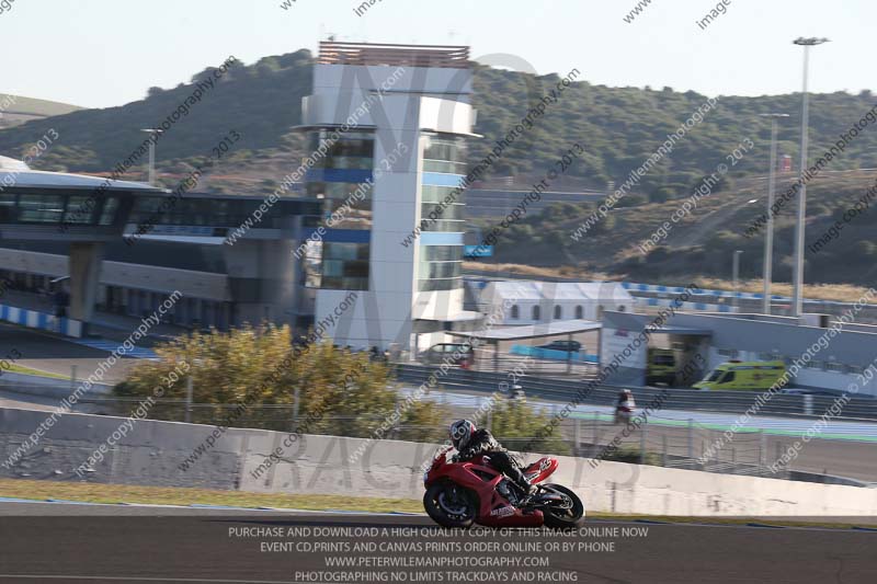 18 to 20th november 2013;Jerez;event digital images;motorbikes;no limits;peter wileman photography;trackday;trackday digital images