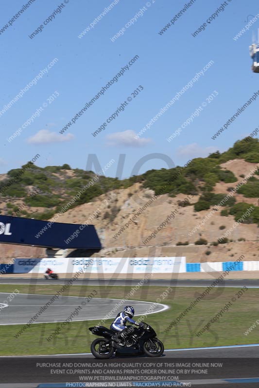 18 to 20th november 2013;Jerez;event digital images;motorbikes;no limits;peter wileman photography;trackday;trackday digital images