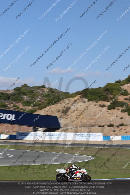 18 to 20th november 2013;Jerez;event digital images;motorbikes;no limits;peter wileman photography;trackday;trackday digital images