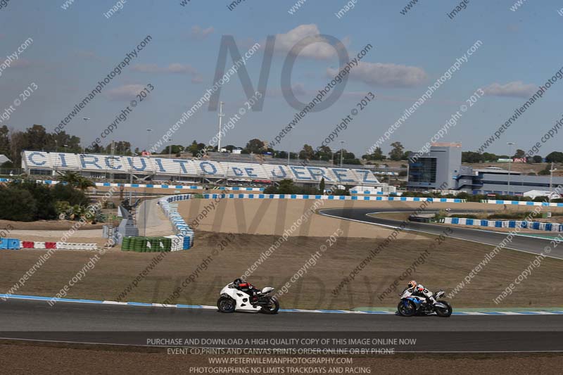 18 to 20th november 2013;Jerez;event digital images;motorbikes;no limits;peter wileman photography;trackday;trackday digital images