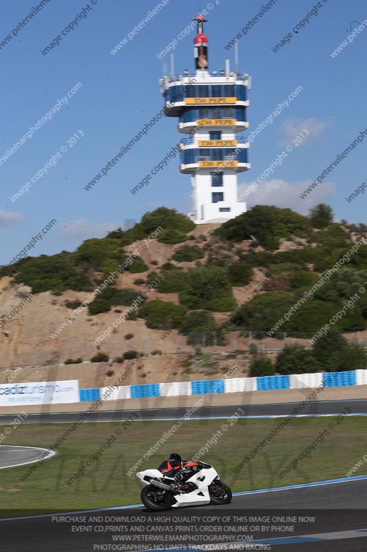 18 to 20th november 2013;Jerez;event digital images;motorbikes;no limits;peter wileman photography;trackday;trackday digital images