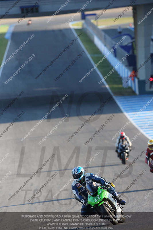 18 to 20th november 2013;Jerez;event digital images;motorbikes;no limits;peter wileman photography;trackday;trackday digital images