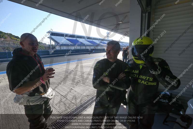 18 to 20th november 2013;Jerez;event digital images;motorbikes;no limits;peter wileman photography;trackday;trackday digital images