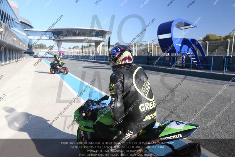 18 to 20th november 2013;Jerez;event digital images;motorbikes;no limits;peter wileman photography;trackday;trackday digital images
