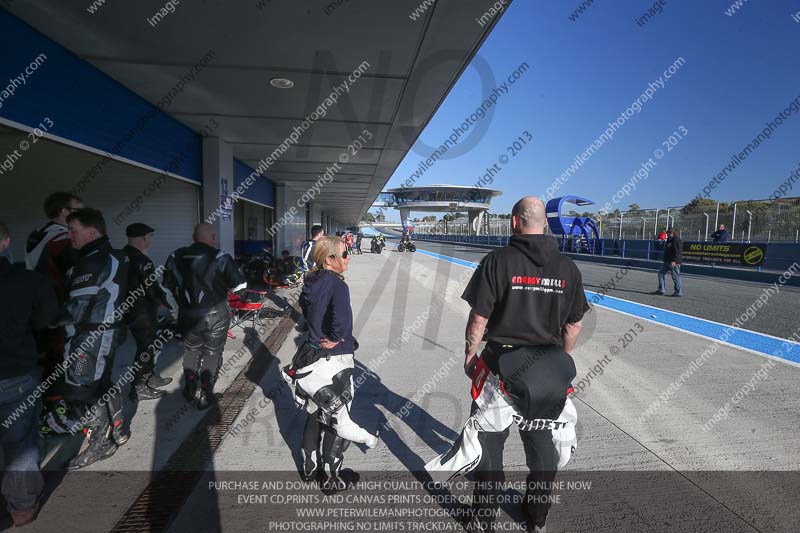18 to 20th november 2013;Jerez;event digital images;motorbikes;no limits;peter wileman photography;trackday;trackday digital images