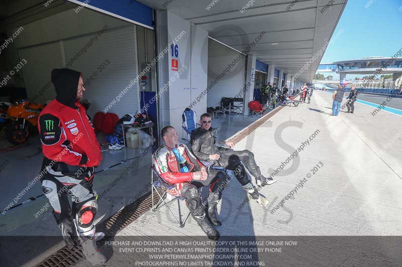 18 to 20th november 2013;Jerez;event digital images;motorbikes;no limits;peter wileman photography;trackday;trackday digital images