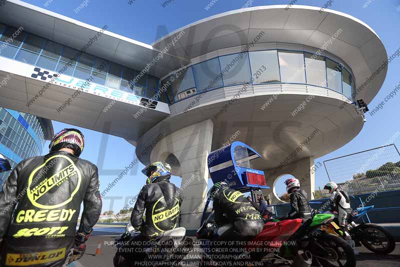 18 to 20th november 2013;Jerez;event digital images;motorbikes;no limits;peter wileman photography;trackday;trackday digital images