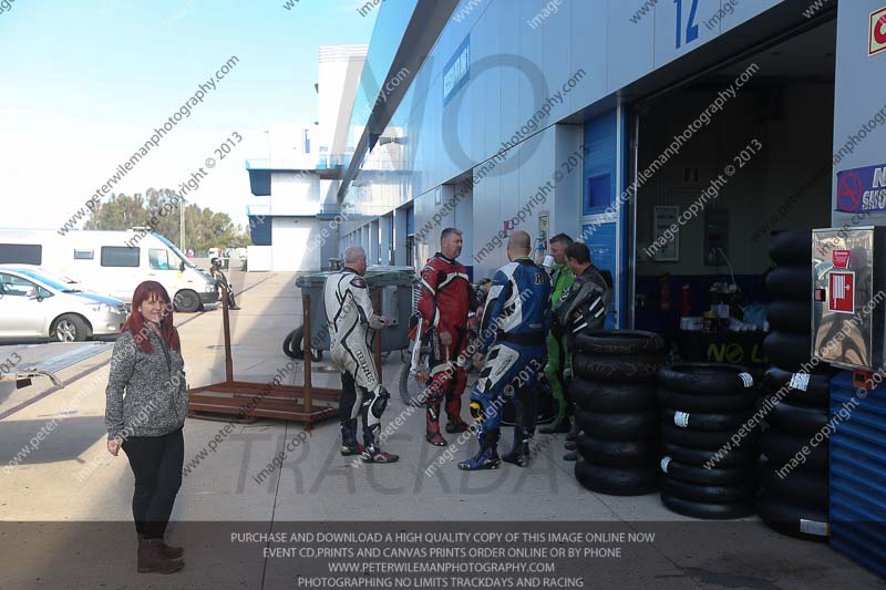 18 to 20th november 2013;Jerez;event digital images;motorbikes;no limits;peter wileman photography;trackday;trackday digital images