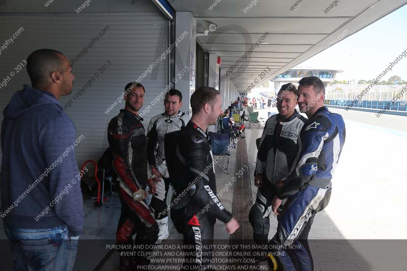 18 to 20th november 2013;Jerez;event digital images;motorbikes;no limits;peter wileman photography;trackday;trackday digital images