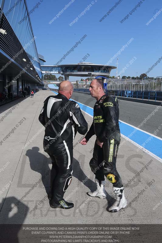 18 to 20th november 2013;Jerez;event digital images;motorbikes;no limits;peter wileman photography;trackday;trackday digital images