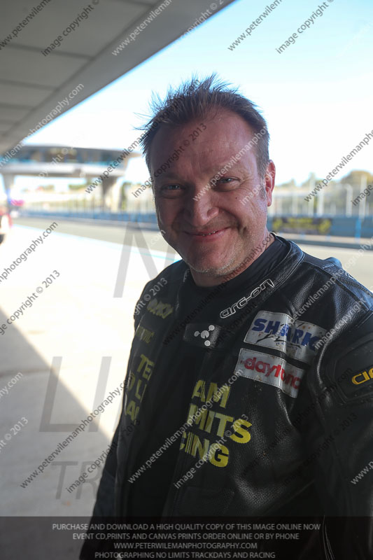 18 to 20th november 2013;Jerez;event digital images;motorbikes;no limits;peter wileman photography;trackday;trackday digital images