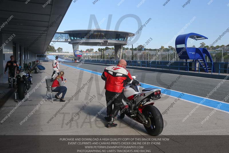 18 to 20th november 2013;Jerez;event digital images;motorbikes;no limits;peter wileman photography;trackday;trackday digital images