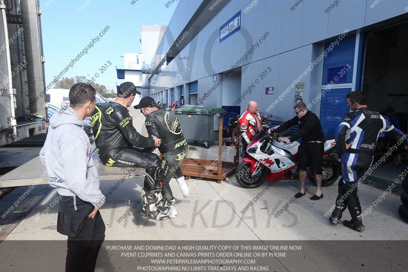 18 to 20th november 2013;Jerez;event digital images;motorbikes;no limits;peter wileman photography;trackday;trackday digital images