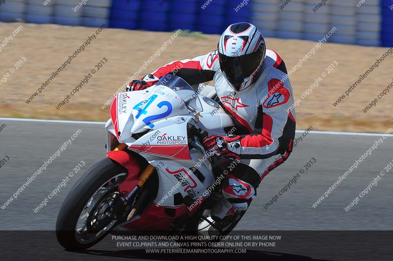 20 to 22th july 2013;Jerez;event digital images;motorbikes;no limits;peter wileman photography;trackday;trackday digital images