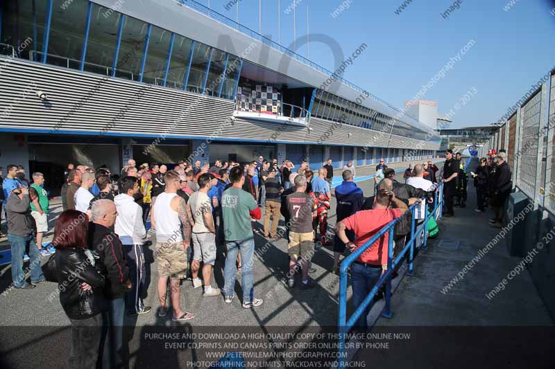 18 to 20th november 2013;Jerez;event digital images;motorbikes;no limits;peter wileman photography;trackday;trackday digital images