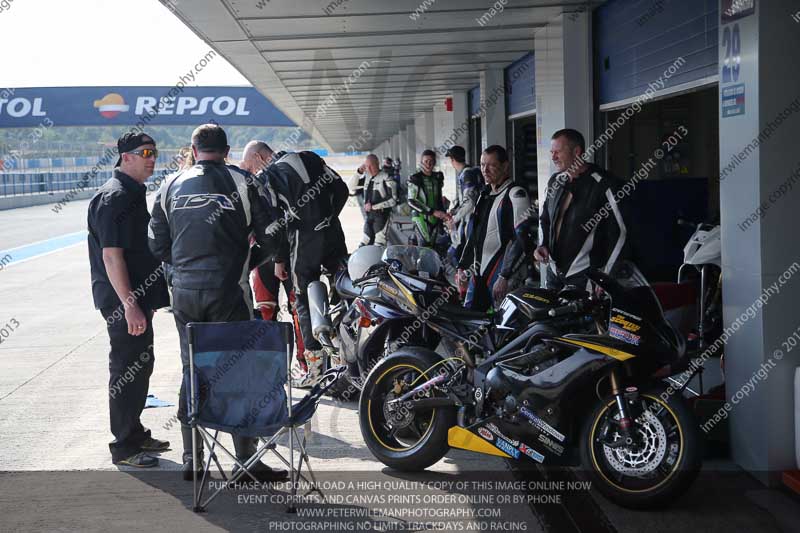 18 to 20th november 2013;Jerez;event digital images;motorbikes;no limits;peter wileman photography;trackday;trackday digital images
