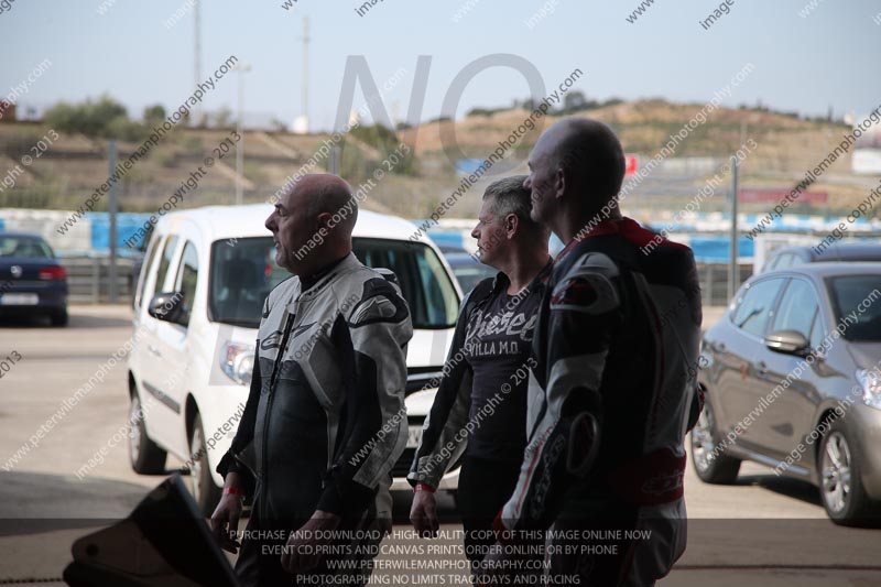 18 to 20th november 2013;Jerez;event digital images;motorbikes;no limits;peter wileman photography;trackday;trackday digital images