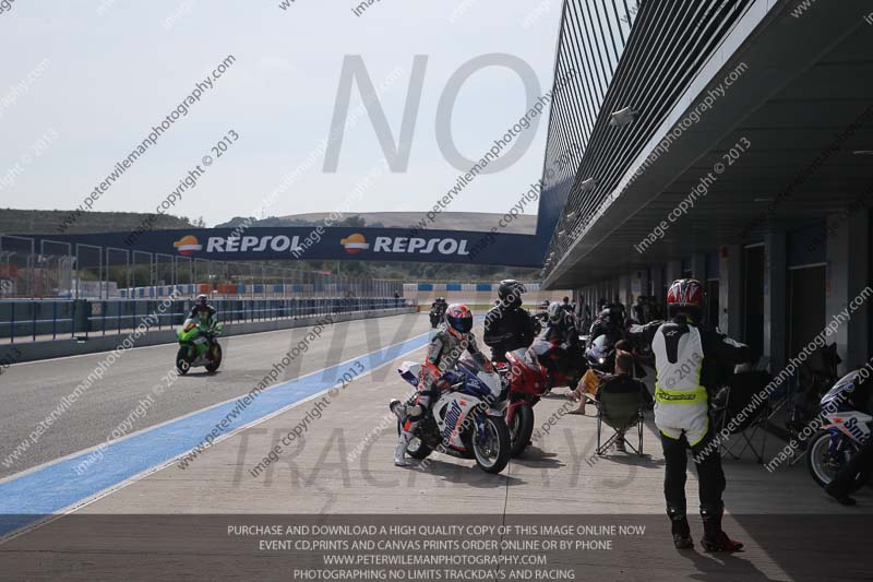 18 to 20th november 2013;Jerez;event digital images;motorbikes;no limits;peter wileman photography;trackday;trackday digital images