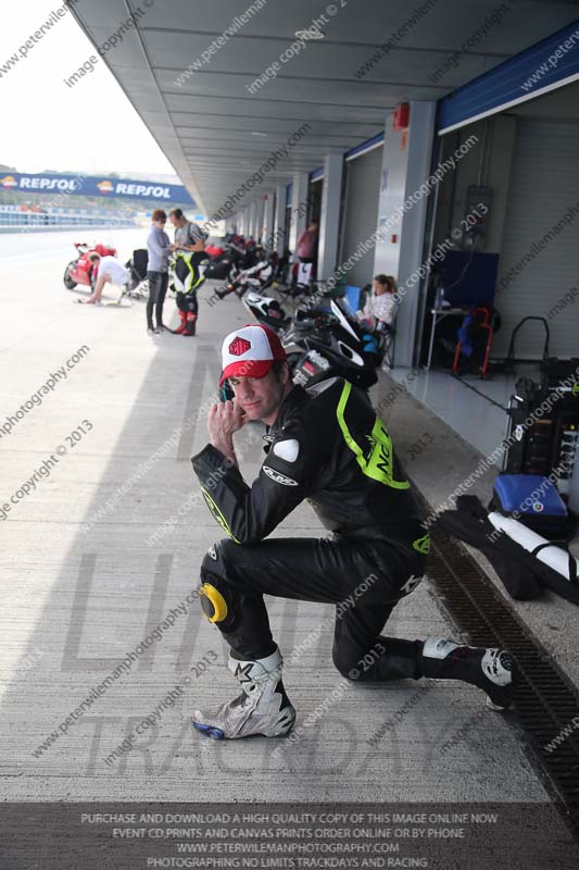 18 to 20th november 2013;Jerez;event digital images;motorbikes;no limits;peter wileman photography;trackday;trackday digital images