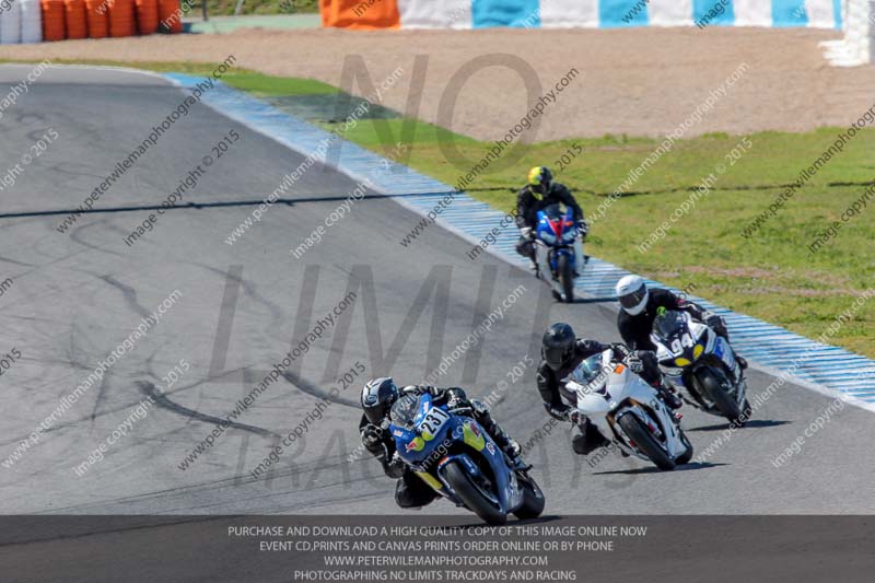 18 to 20th november 2013;28th to 30th march 2015;Jerez;event digital images;motorbikes;no limits;peter wileman photography;trackday;trackday digital images