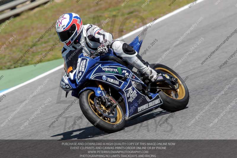 28th to 30th march 2015;Jerez;event digital images;motorbikes;no limits;peter wileman photography;trackday;trackday digital images