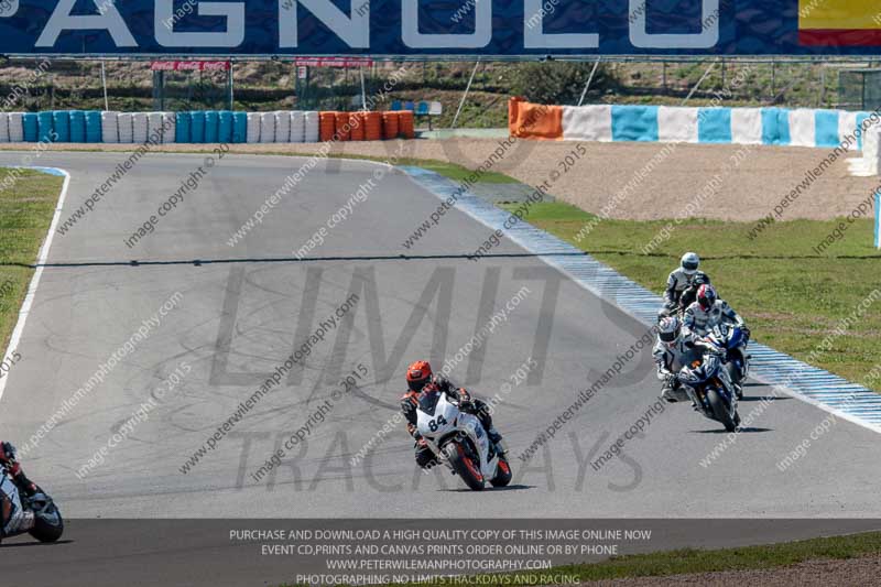 18 to 20th november 2013;28th to 30th march 2015;Jerez;event digital images;motorbikes;no limits;peter wileman photography;trackday;trackday digital images