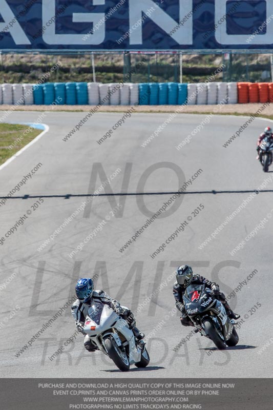 18 to 20th november 2013;28th to 30th march 2015;Jerez;event digital images;motorbikes;no limits;peter wileman photography;trackday;trackday digital images
