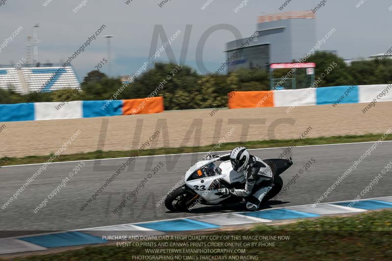 28th to 30th march 2015;Jerez;event digital images;motorbikes;no limits;peter wileman photography;trackday;trackday digital images