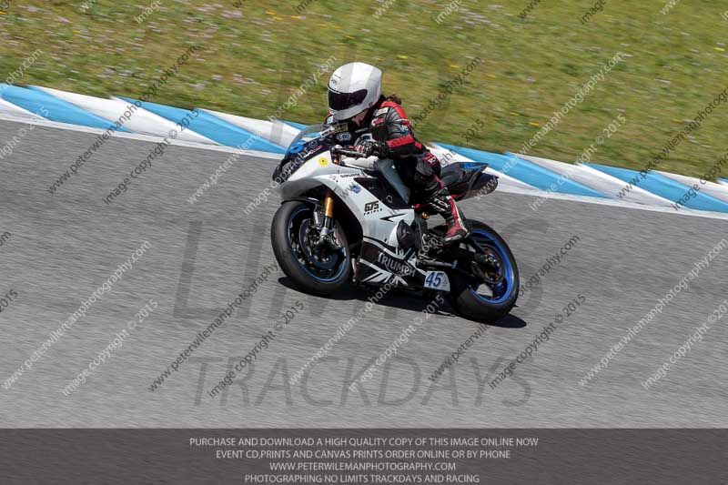 28th to 30th march 2015;Jerez;event digital images;motorbikes;no limits;peter wileman photography;trackday;trackday digital images
