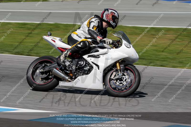 28th to 30th march 2015;Jerez;event digital images;motorbikes;no limits;peter wileman photography;trackday;trackday digital images