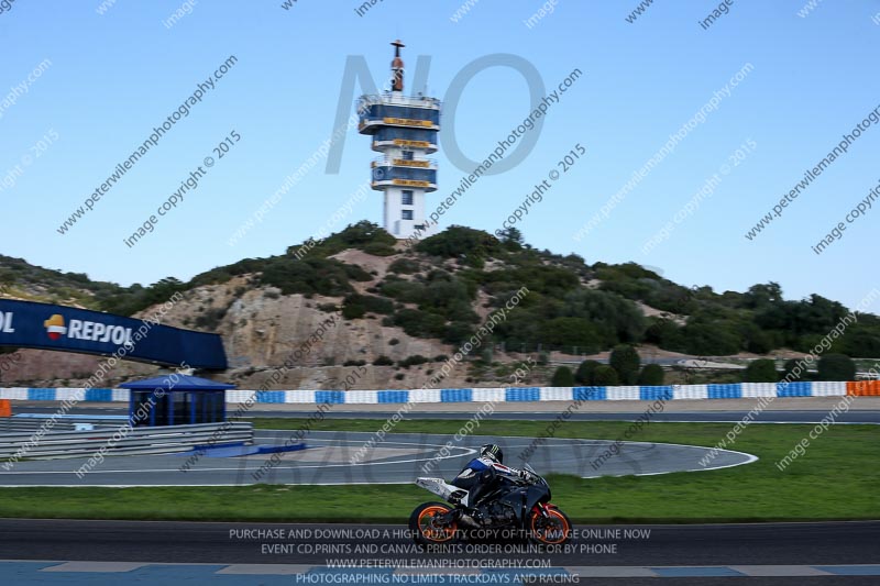 14 to 16th november 2015;Jerez;event digital images;motorbikes;no limits;peter wileman photography;trackday;trackday digital images