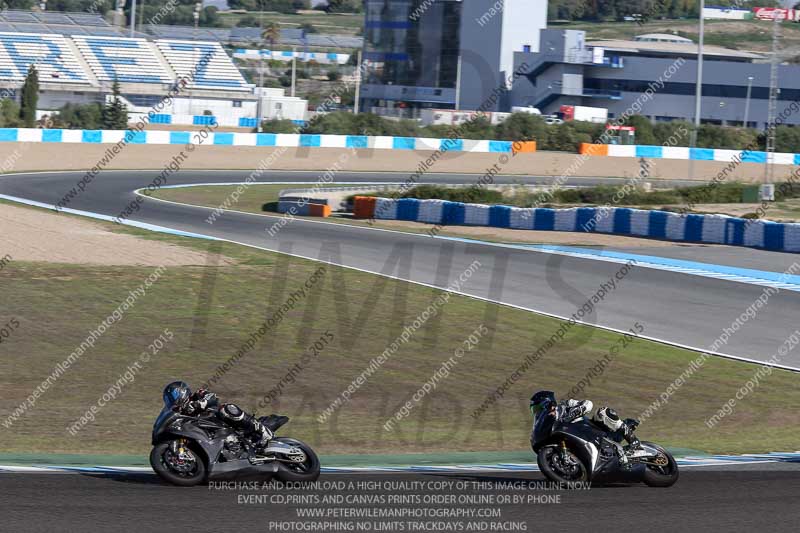 14 to 16th november 2015;Jerez;event digital images;motorbikes;no limits;peter wileman photography;trackday;trackday digital images